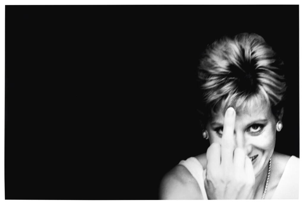 View full screen - View 1 of Lot 268. ALISON JACKSON | PRINCESS DIANA GIVES THE FINGER, 1998.