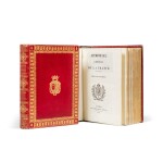 Armorial général de la France. 1821-1823. Maroquin rouge aux armes de la duchesse de Berry.