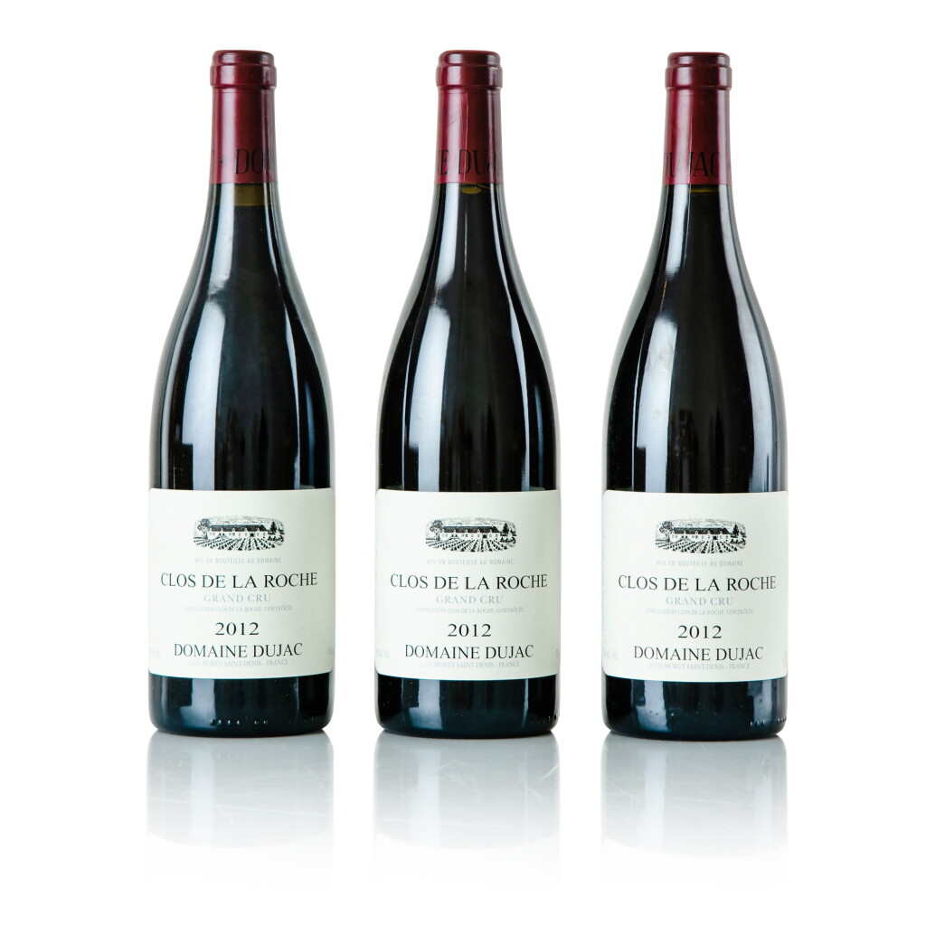View full screen - View 1 of Lot 225. Clos de la Roche 2012 Domaine Dujac (3 BT).