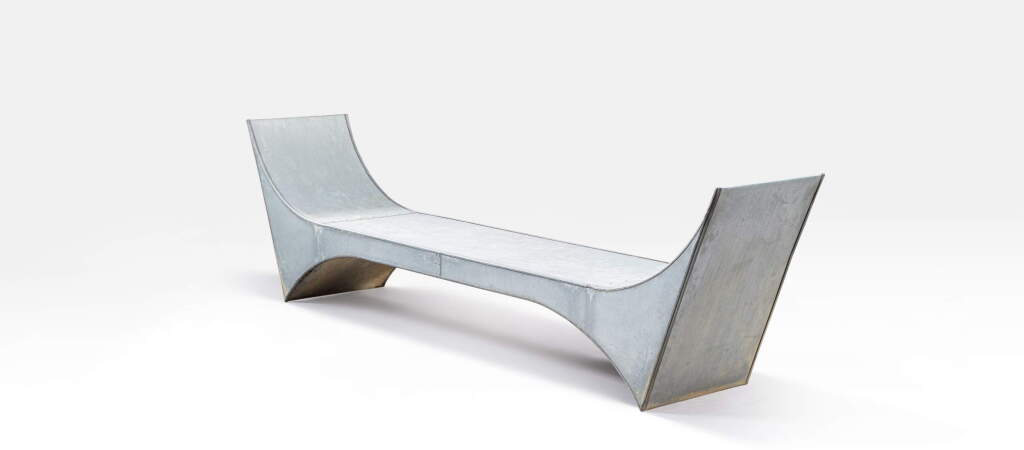 View full screen - View 1 of Lot 167. Bench, circa 1990 | Banc, vers 1990.