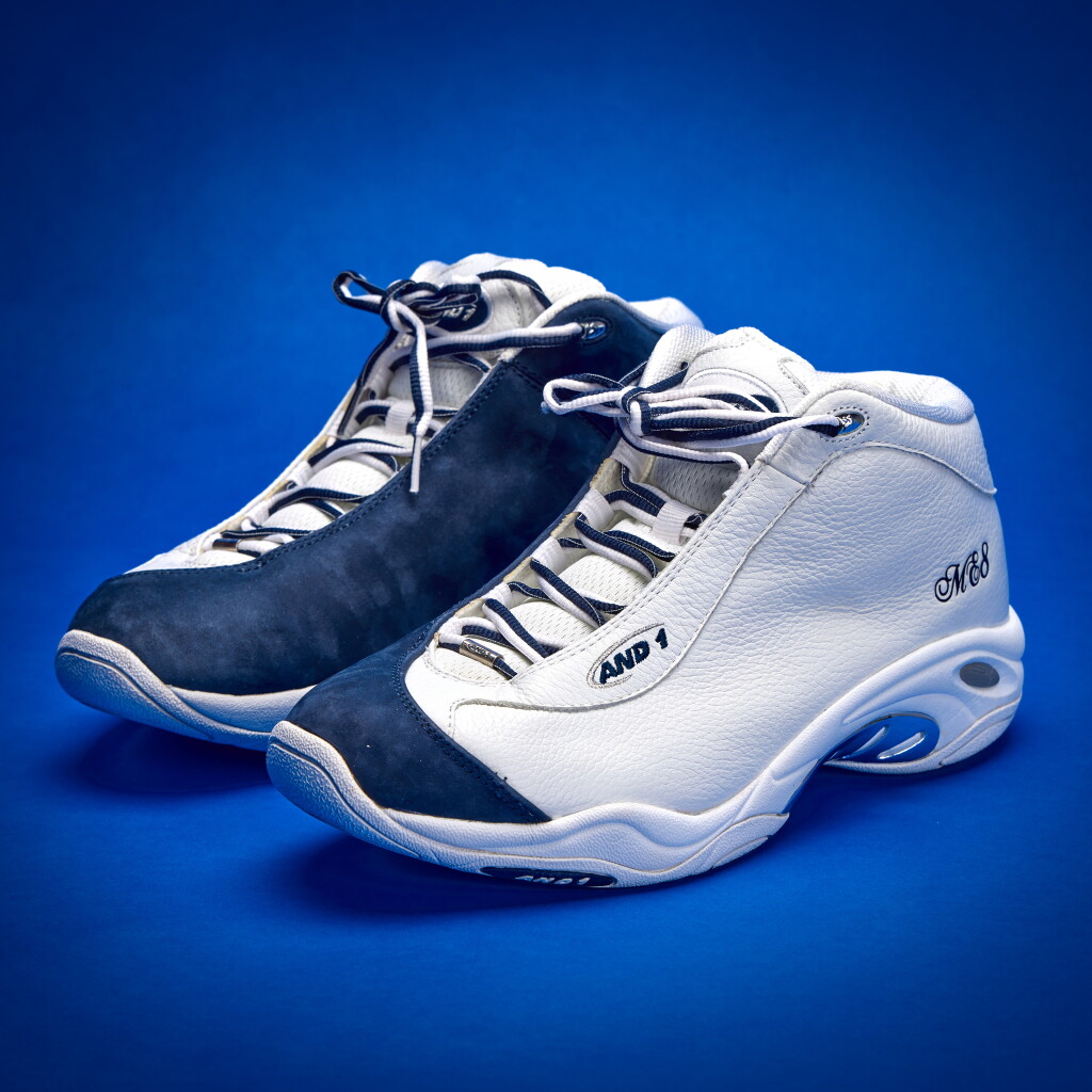 View full screen - View 1 of Lot 31. Stephen Curry 2025-2026 Tunnel Worn AND1 Tai Chi 'Monta Ellis' PE .