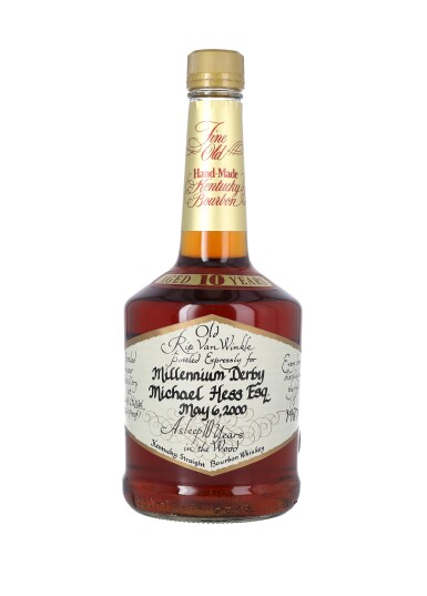 View full screen - View 1 of Lot 5387. Old Rip Van Winkle's 10 Year Old Very Special Stock 90.4 proof 1987 (1 BT75).