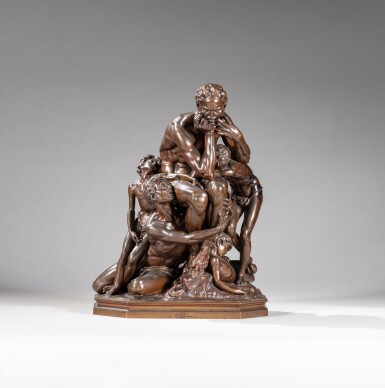 View full screen - View 1 of Lot 30. Ugolin et ses Fils, version finale (Ugolino and his Sons, final version).