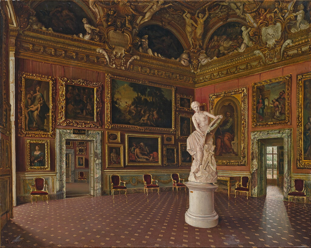 View full screen - View 1 of Lot 874. The Jupiter Room at the Pitti Palace.