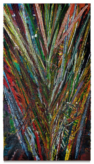 View full screen - View 1 of Lot 17. Untitled (Into and Through the Jungle Monkey Face 45.98).