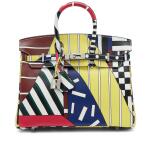 Limited Edition Multicolor Swift "One Two Three and Away We Go!" Birkin 25 Palladium Hardware, 2018