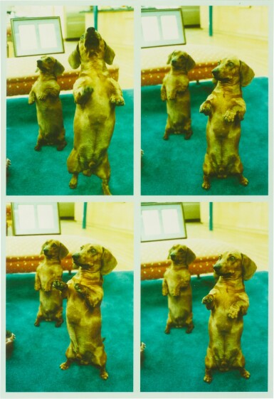 View full screen - View 1 of Lot 74. DAVID HOCKNEY | 'STANLEY + HEINZ, L.A.', 1988.