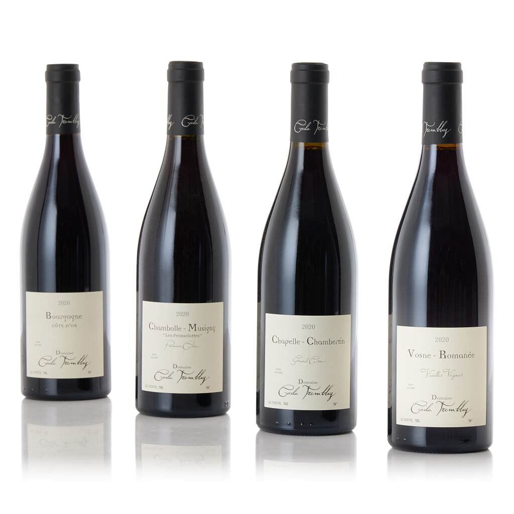 View full screen - View 1 of Lot 5508. Domaine Cécile Tremblay Mixed Lot (4 BT).