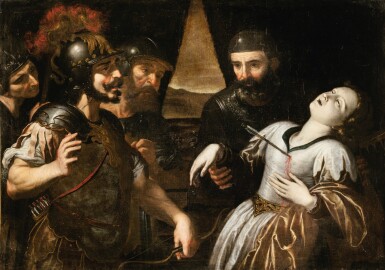 View full screen - View 1 of Lot 22. The Martyrdom of Saint Ursula.