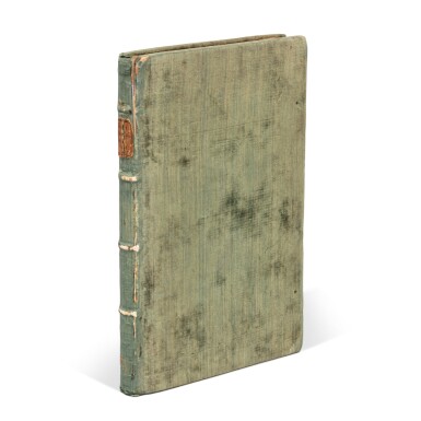 View full screen - View 1 of Lot 256. Castiglione, Il libro del cortegiano, Venice, Aldus, 1545, near-contemporary green velvet, Fletcher of Saltoun copy.