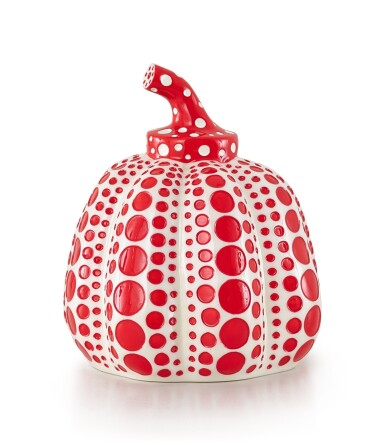 View full screen - View 1 of Lot 25. YAYOI KUSAMA 草間彌生 | RED PUMPKIN 紅色南瓜.