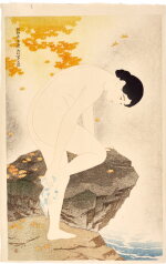 Ito Shinsui (1898-1972) | Fragrance of the Hot Springs (Yu no ka) | Showa period, 20th century