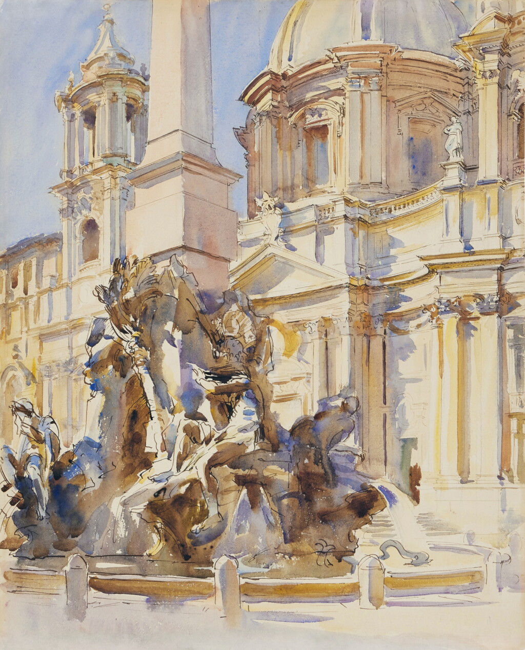 View full screen - View 1 of Lot 19. Piazza Navona, Rome.