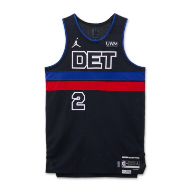 View full screen - View 1 of Lot 104. Cade Cunningham Detroit Pistons 2023-2024 Game Worn Statement Edition Jersey .