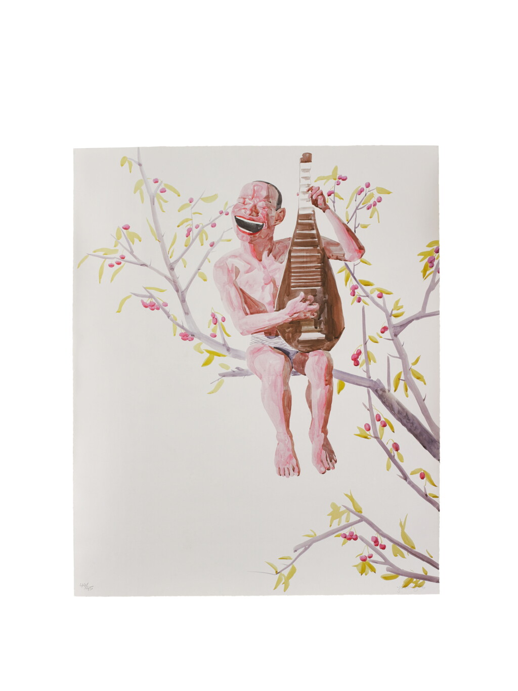 View full screen - View 1 of Lot 9541. YUE MINJUN 岳敏君 | UNTITLED (SMILE-ISM NO.12) 無題(微笑主義12號).