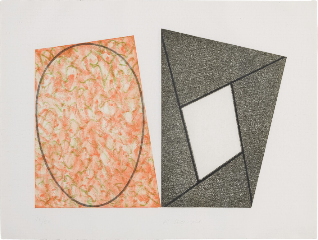 View full screen - View 1 of Lot 260. ROBERT MANGOLD | FRAMES AND ELLIPSES A; FRAMES AND ELLIPSES C; AND UNTITLED FOR BAM II.