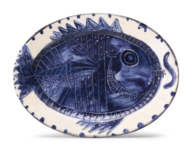View full screen - View 1 of Lot 43. PABLO PICASSO | POISSON DE PROFIL.