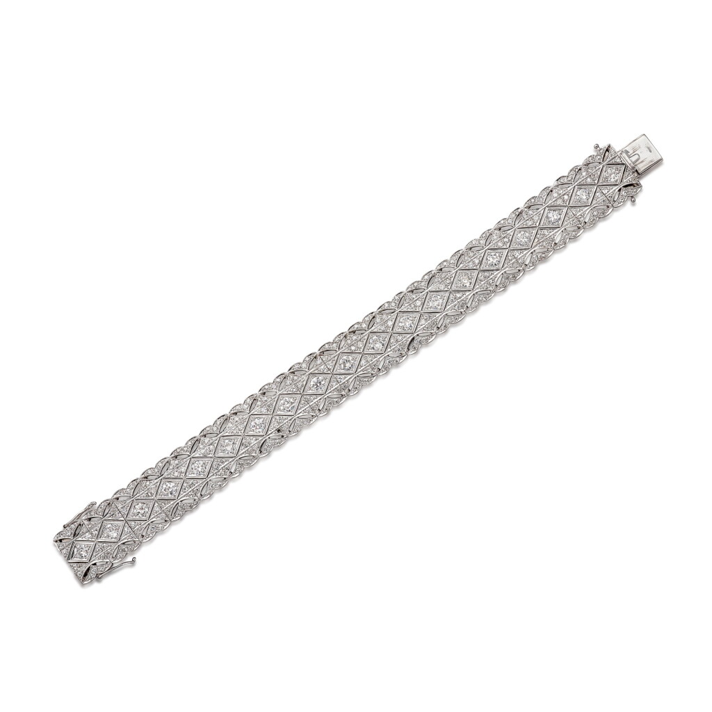 View full screen - View 1 of Lot 1671. Diamond Bracelet | 鑽石 手鏈.
