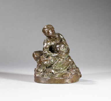 View full screen - View 1 of Lot 32. L'Enfant malade (The Sick Child).