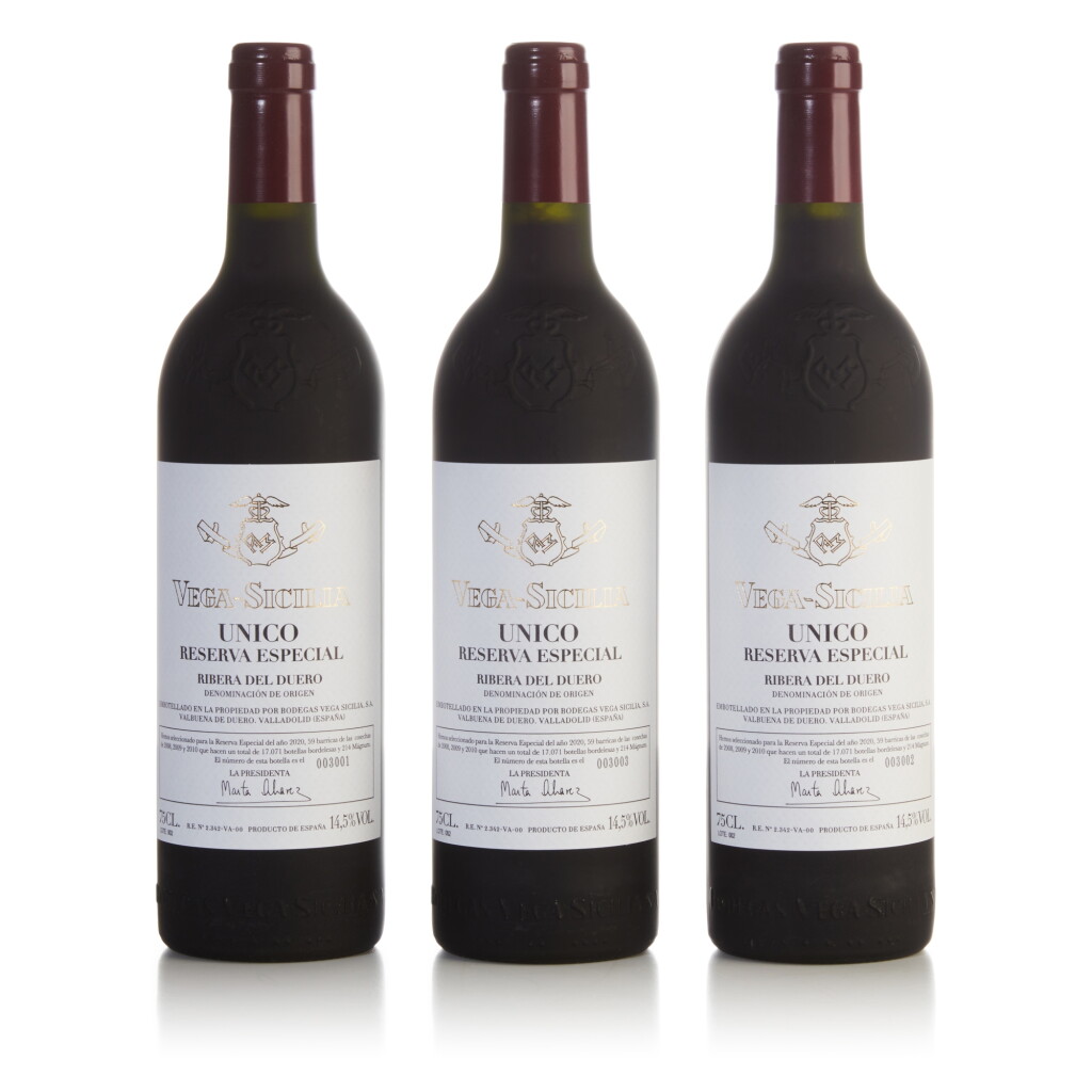 View full screen - View 1 of Lot 193. Vega Sicilia 'Unico', Reserva Especial NV (3 BT).