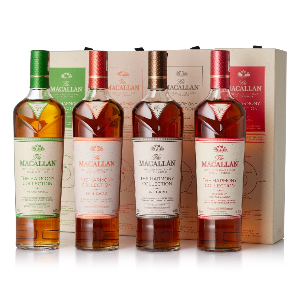 View full screen - View 1 of Lot 6531. The Macallan Arabica and Cacao Mixed Lot (4 BT70).