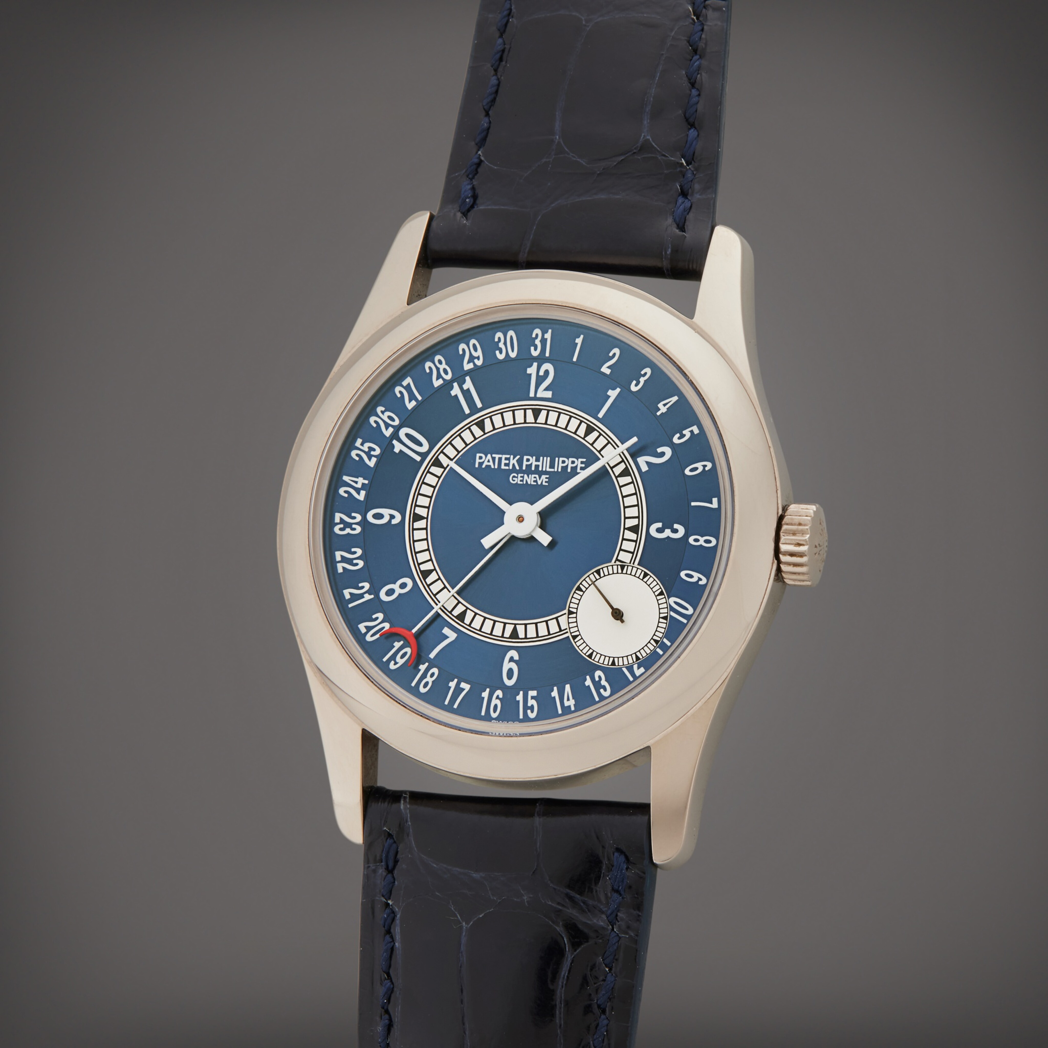 Patek Philippe | Reference 6000G-012 | A white gold automatic