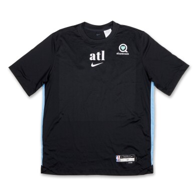 View full screen - View 1 of Lot 176. Vit Krejci Atlanta Hawks 2024-2025 City Edition Warmup Set.