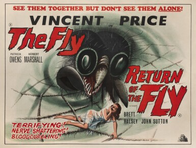 View full screen - View 1 of Lot 58. The Fly (1958)/Return of the Fly (1959).