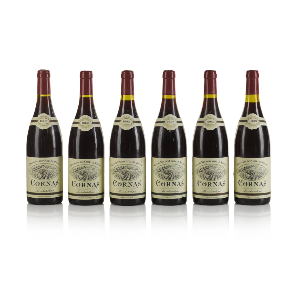 View full screen - View 1 of Lot 118. Cornas 1985 Nöel Verset (11 BT).