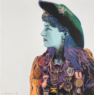 View full screen - View 1 of Lot 3. Annie Oakley, from Cowboys and Indians.