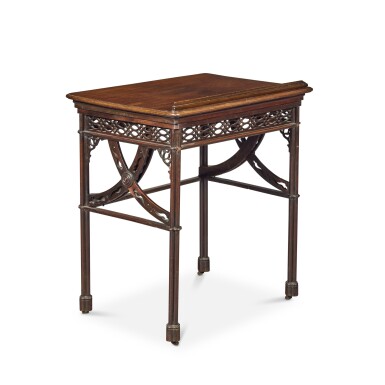 View full screen - View 1 of Lot 175. A George III Mahogany Artist’s Table attributed to Ince & Mayhew, Circa 1765.
