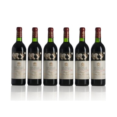 View full screen - View 1 of Lot 32. Château Mouton Rothschild 1986 (12 BT).