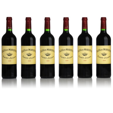 View full screen - View 1 of Lot 183. Clos du Marquis 2005 (12 BT).
