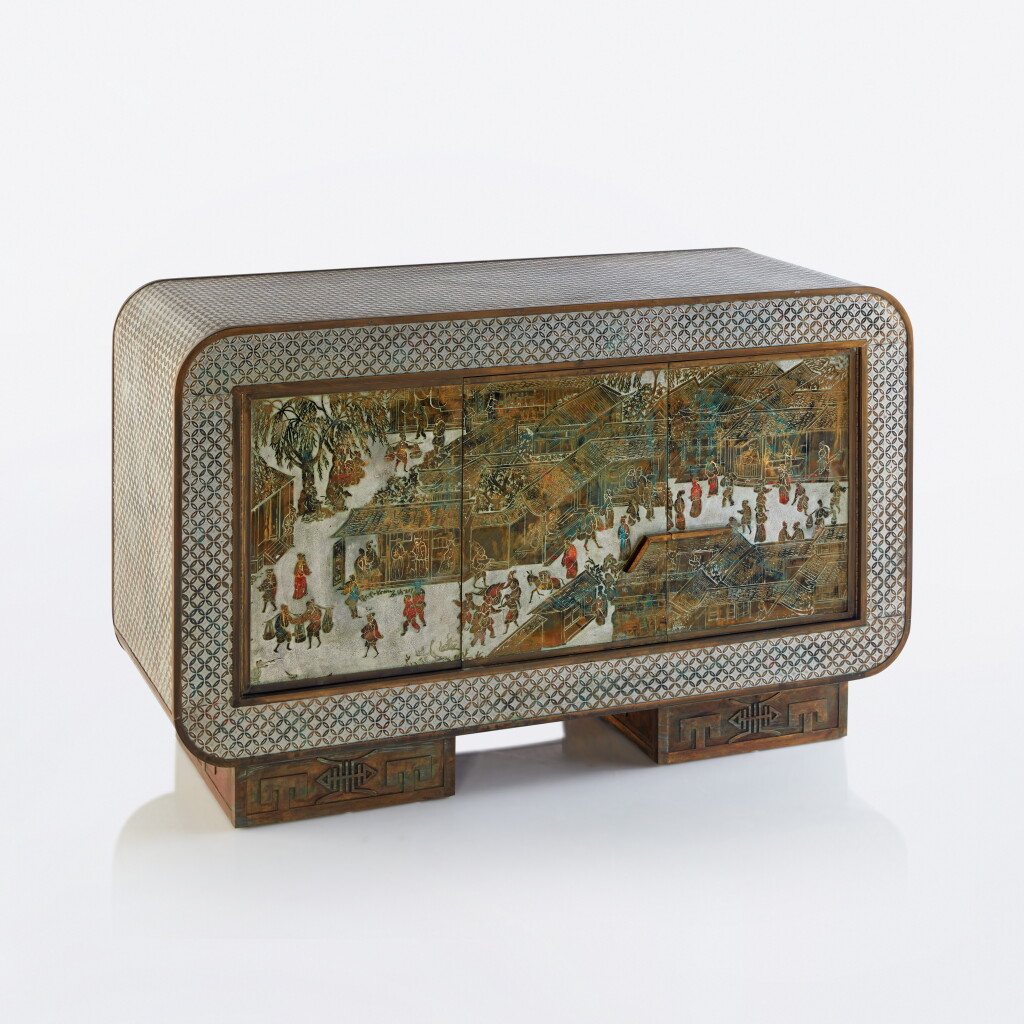 View full screen - View 1 of Lot 594. A Rare "Kuan Festival" Cabinet.