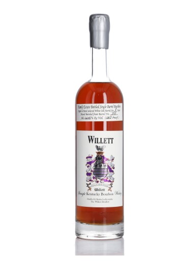 View full screen - View 1 of Lot 215. Willett Family Estate Single Barrel Bourbon #393 8 Year Old 120.9 Proof 2001 (1 BT 75cl).