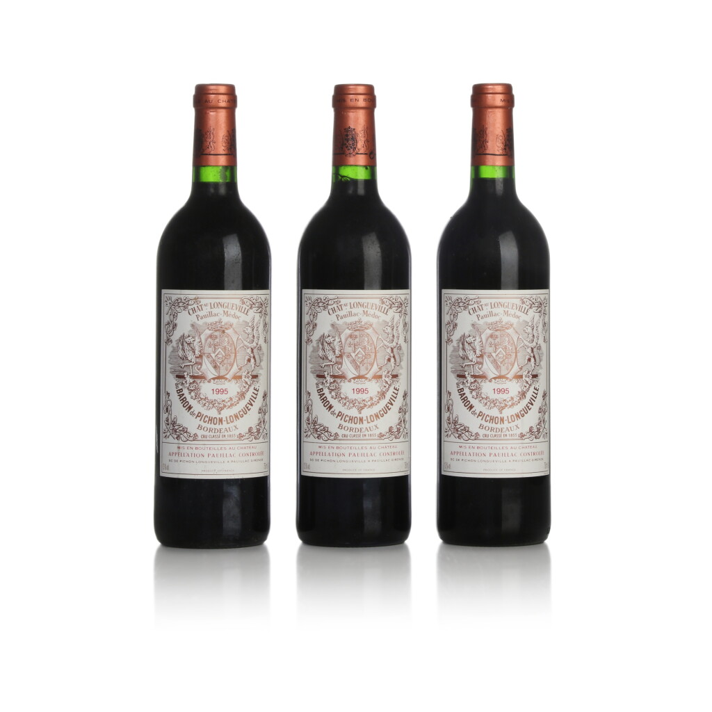 View full screen - View 1 of Lot 161. Château Pichon Longueville, Baron 1995 (3 BT).