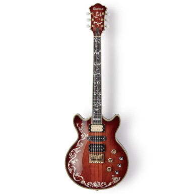 View full screen - View 1 of Lot 197. Bob Weir | Ibanez, BWM1 guitar "Cowboy Fancy" reissue model.