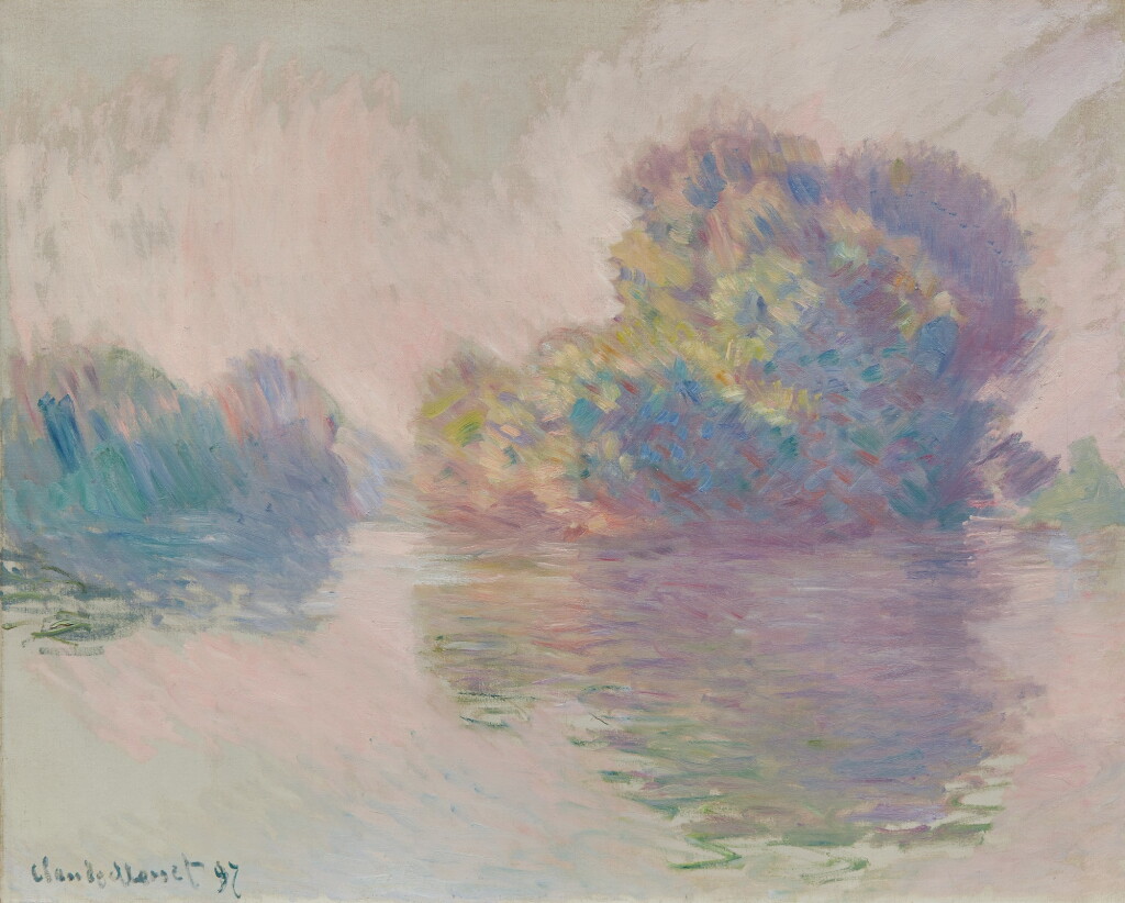 View full screen - View 1 of Lot 120. CLAUDE MONET | LES ÎLES À PORT-VILLEZ.