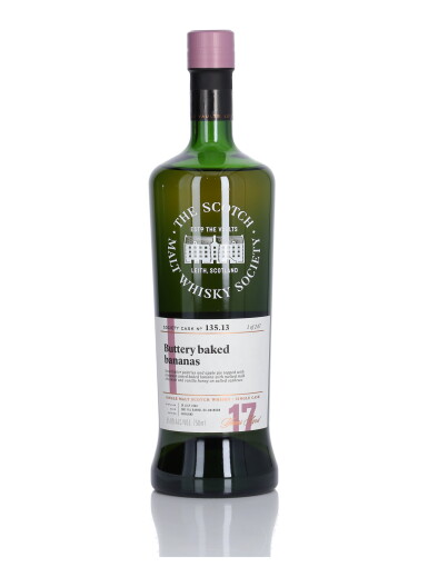 View full screen - View 1 of Lot 135. Inchmoan SMWS 135.13 "Buttery Baked Bananas" 17 Year Old 55.8 abv 2000 (1 Bottle 70cl).