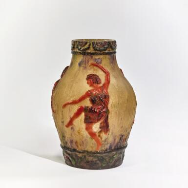 View full screen - View 1 of Lot 203. "La Danse" Vase.