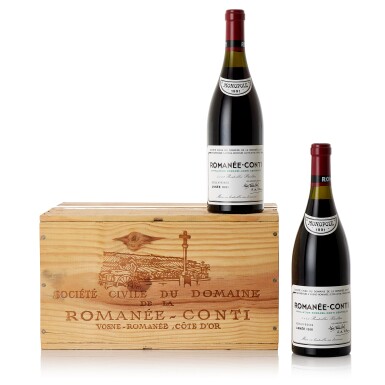 View full screen - View 1 of Lot 9511. Romanée Conti 1991 Domaine de la Romanée-Conti (6 BT).