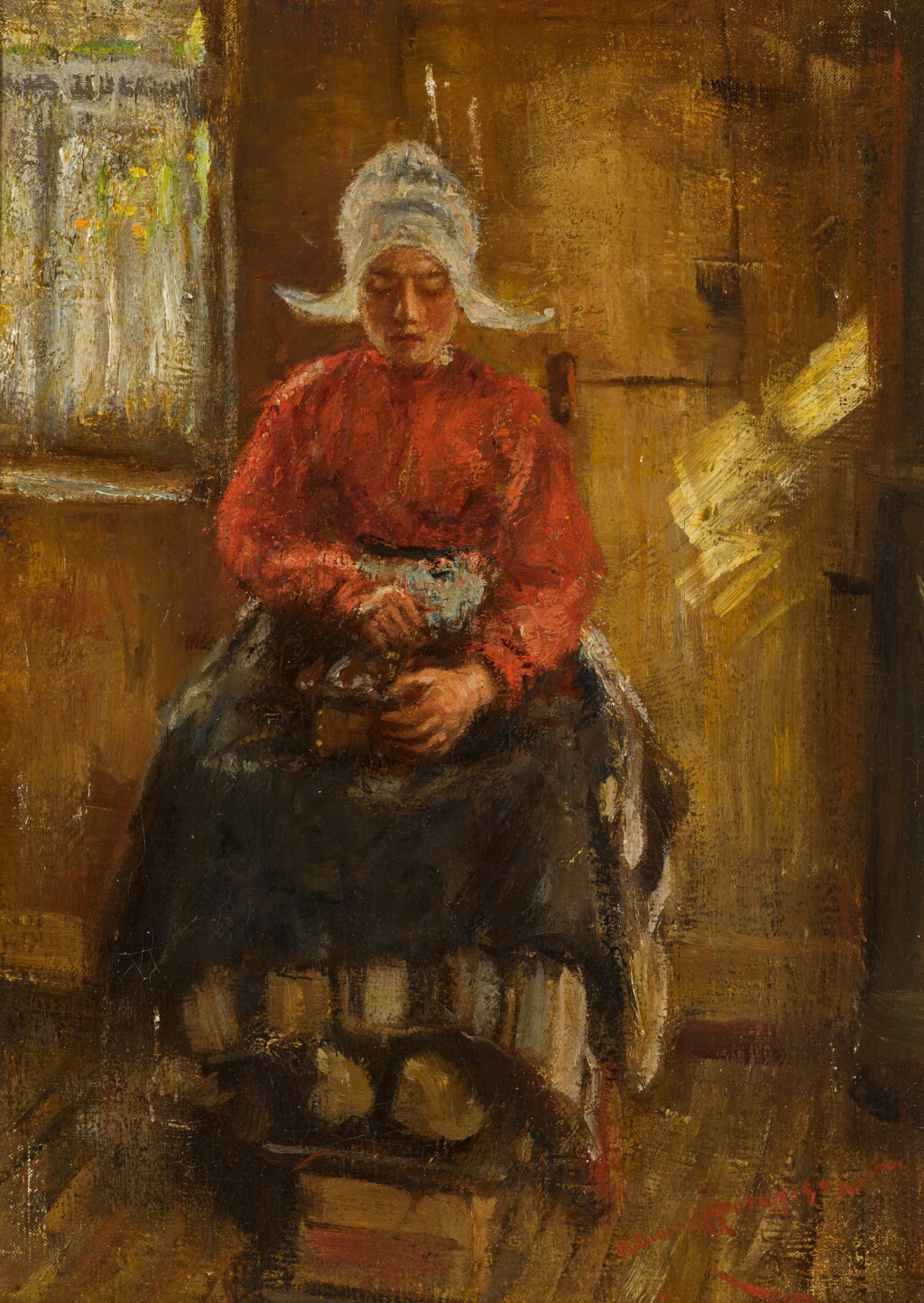 View full screen - View 1 of Lot 128. Dutch Girl.