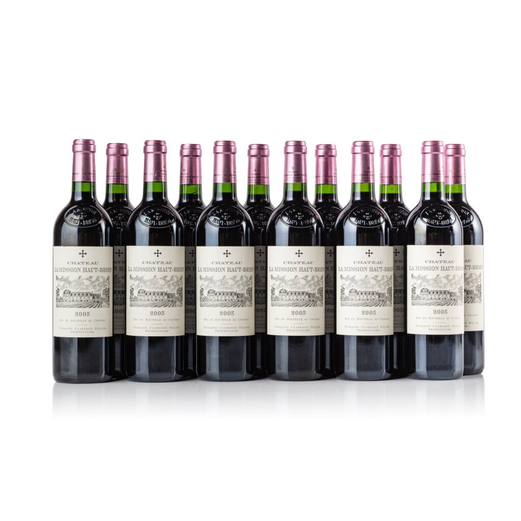 View full screen - View 1 of Lot 449. Château La Mission Haut-Brion 2005 (12 BT).