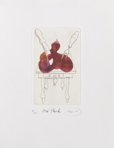 View full screen - View 1 of Lot 77. Tisch (Dobke 82) (Table (Dobke 82)).