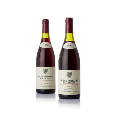 View full screen - View 1 of Lot 3200. Vosne Romanée, Les Beaumonts 1993 Henri Jayer (1 BT).