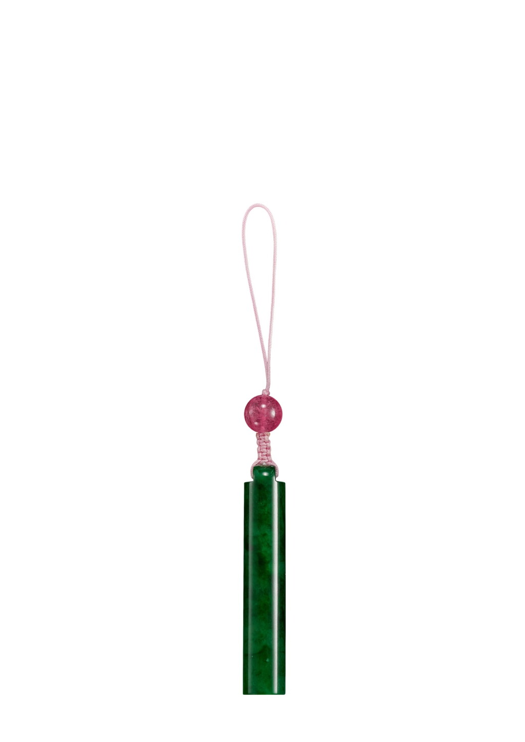 View full screen - View 1 of Lot 3674. A jadeite feather holder, Qing dynasty | 清 翠玉翎管.