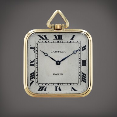 View full screen - View 1 of Lot 446. Cartier pocket watch.