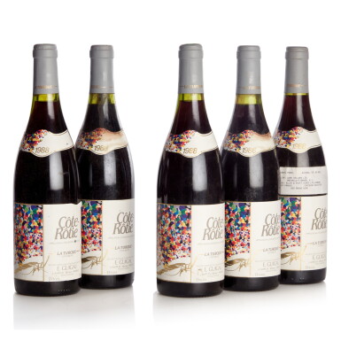 View full screen - View 1 of Lot 1536. Côte Rôtie, La Turque 1988 Guigal (5 BT).