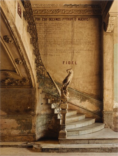 View full screen - View 1 of Lot 76. MICHAEL EASTMAN | FIDEL'S LAST STAIRWAY, HAVANA.