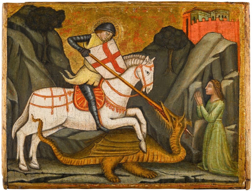 View full screen - View 1 of Lot 101. Saint George and the Dragon.